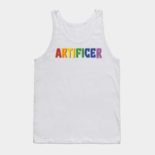 Artificer Pride Shirt (Rainbow) Tank Top